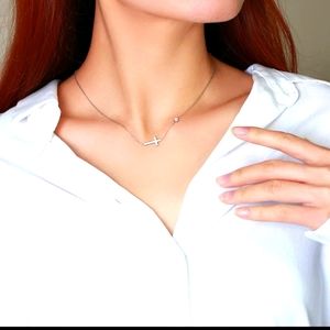 Delicate Petite Cross Necklace